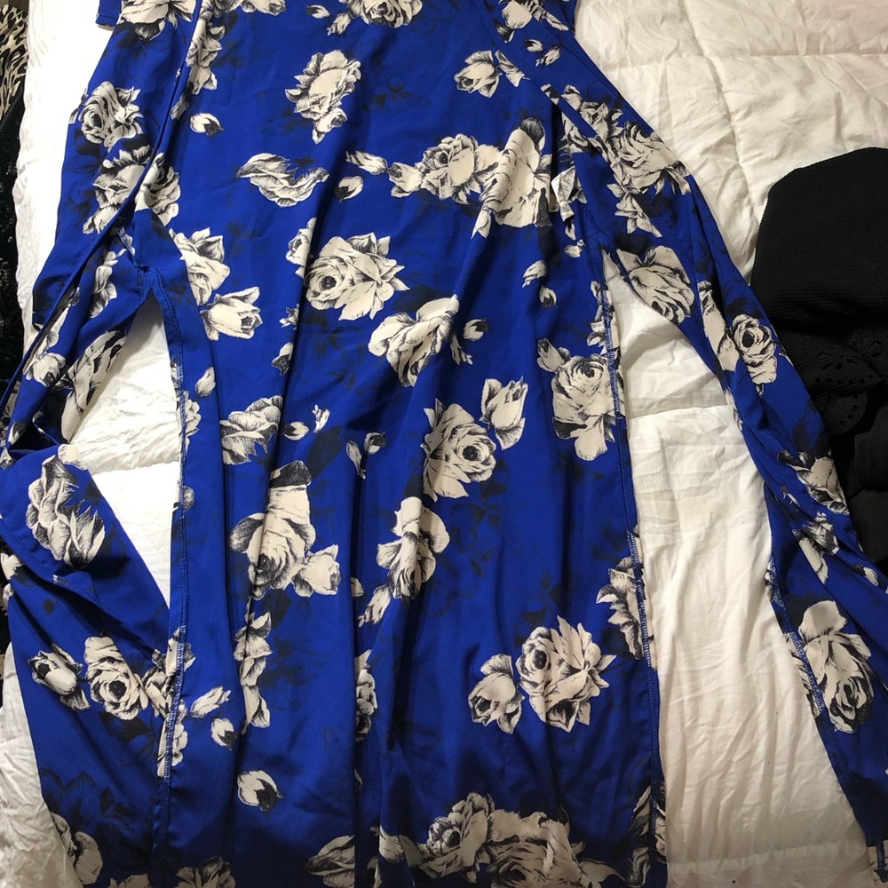 ‼️SOLD‼️ Long sleeveless Kimono/Chiffon